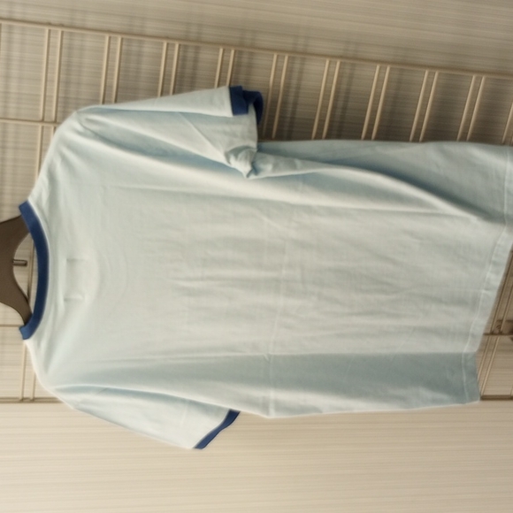 Original Penguin Light Blue Blue Accent Luxury T Shirt $49 Size M NWT - Picture 7 of 7